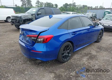 2023 Honda Civic Sport z USA, uszkodzony, nr VIN 2HGFE2F54PH503385